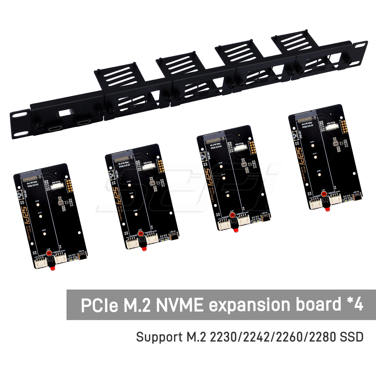 52Pi 1U Rackmount Steel Bracke - Deskpi Super6C review and price